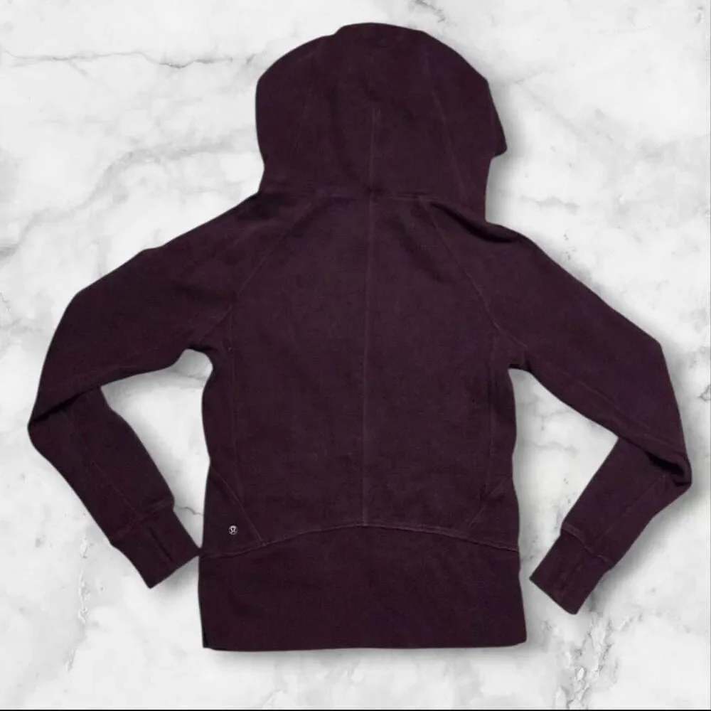 Lululemon Under Wraps Pullover Maroon Size 4